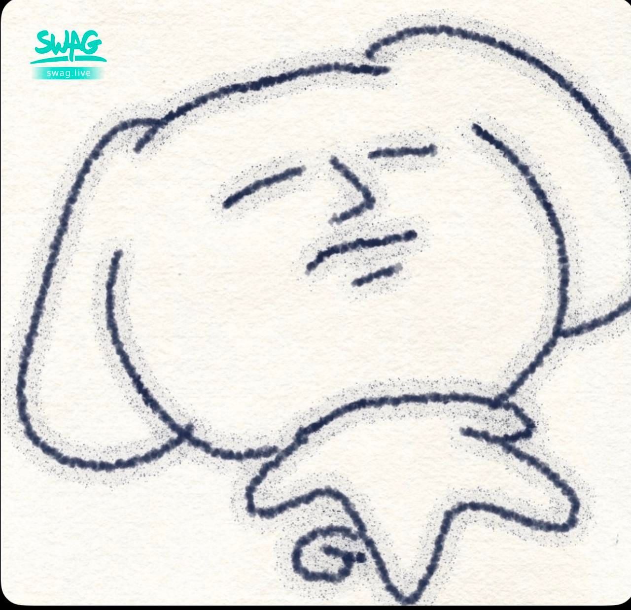 cinnaa : 昨天下播完就睡搞搞ㄌ今天有乖乖上課沒有遲到😵💫但還是好睏喔~
