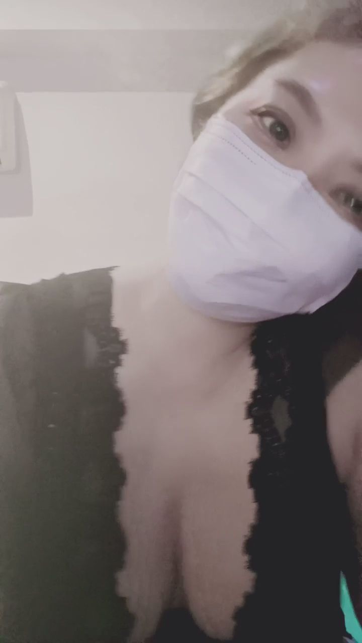  : 戴著口罩的神秘誘惑，把最精彩的留在最後...🔥 #神秘 #蕾絲 #福利