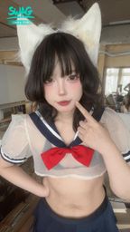 : 獸耳🤍🤍
第一次直播結束了
謝謝大家來看(⸝⸝› з ‹⸝⸝)♡