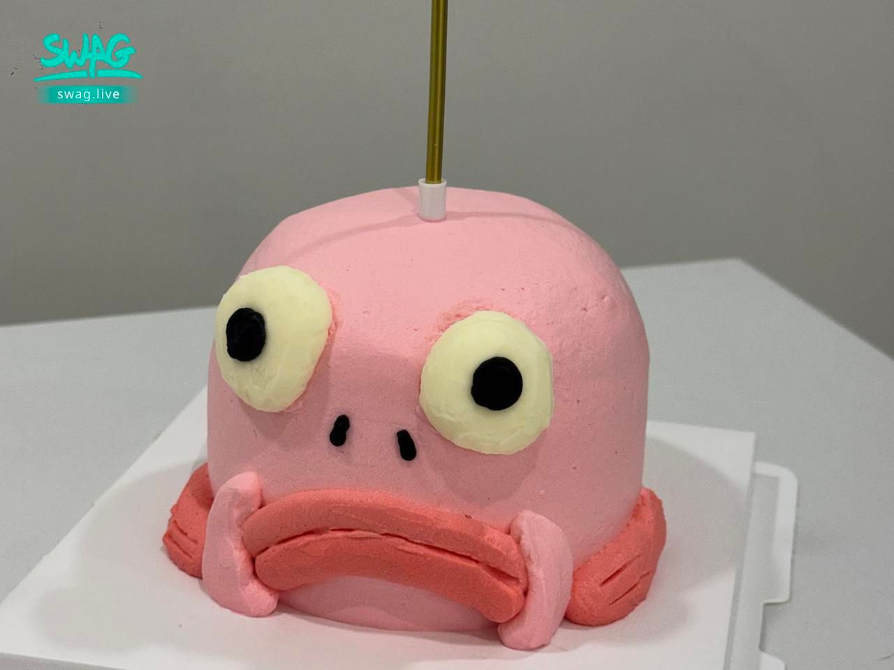pudding1112 : 我做的比奇堡居民蛋糕🎂