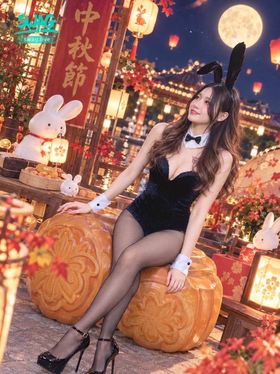  : 時間：中秋節9/25(五)22.-24.
主題：月兔演唱會🐇🌕🎤
目標：達20萬鑽
達標就：跳一段喵喵熱舞
#主題直播