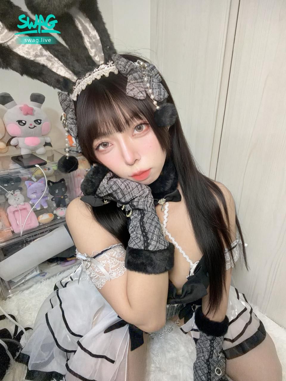 mioka.928 : Babe9/25 21:00- 中秋節需要來點兔女郎
兔女郎+微醺之夜
目標:50萬鑽❤️
達成目標:兔女郎性感開唱