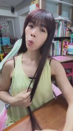 jenny105106 : 靠得這麼近,心跳是不是漏了一拍? #近距離對視 #心動 #女友視角