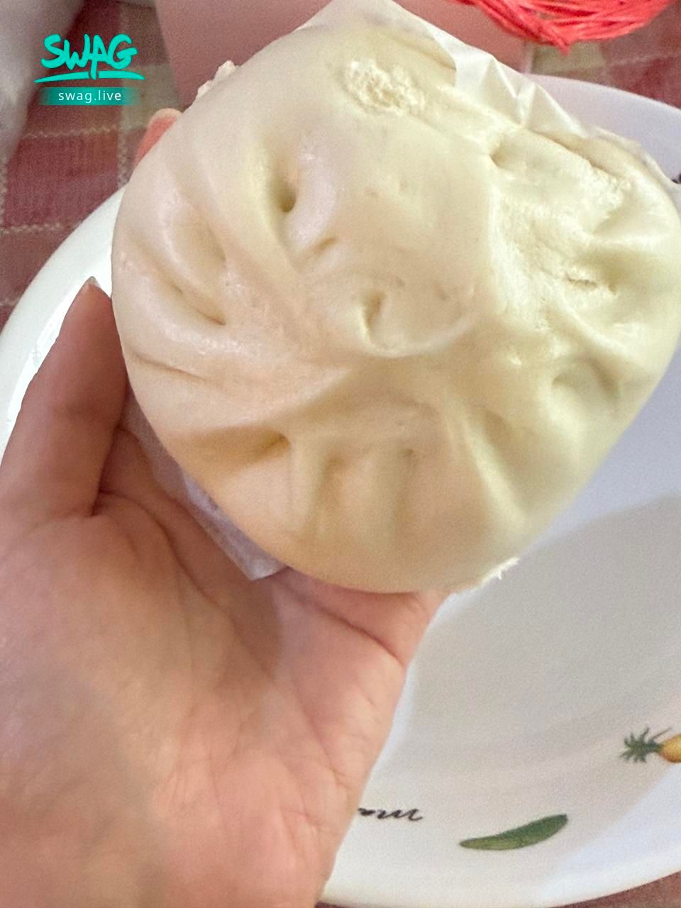 meijiu__ : 南部的肉包，怎麼有點甜！？蠻好吃的