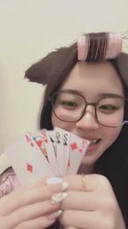 cathy0830 : 這把真的太開心了!贏牌的喜悅藏不住啦🎉 #驚喜瞬間 #女神日常 #好心情