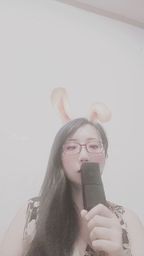 jolinbebe : 從梳理長髮到ASMR時間,兔女郎準備好囉!🐰✨ #ASMR #兔女郎 #直播 sag nice girl