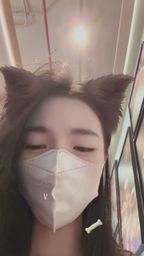 yinmi181119 : 換個角度看看我,是不是更可愛了?💕 喵~ #女友感 #第一人稱視角 #貓耳少女 #心動日常