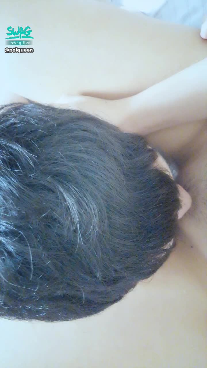 poiqueen : ❤️做愛做的事❤️  換我被口交