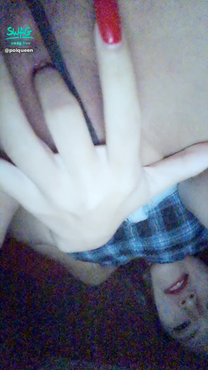 poiqueen : ❤️MYV DIY 手指插穴 露臉同框