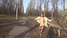 miabandini : Our walk in the park ended in hot sex I want to have real public sex! Wearing only my coat and shows, I’m at the park. Showing off my gorgeous teen body, I’m jumping and moving around. I’m so happy that I’m naked outside! My guy is right there and he’s getting more and more excited. He wants to fuck my amazingly fit teen body so badly. We’ll do it quickly on a bench. He starts by cuddling my ass but quickly goes right to the point. Fucking me from behind, I’m feeling every inch of that hard cock. After giving me a good fuck, I’m ready to give him a blow job. I just hope nobody catches us! Then