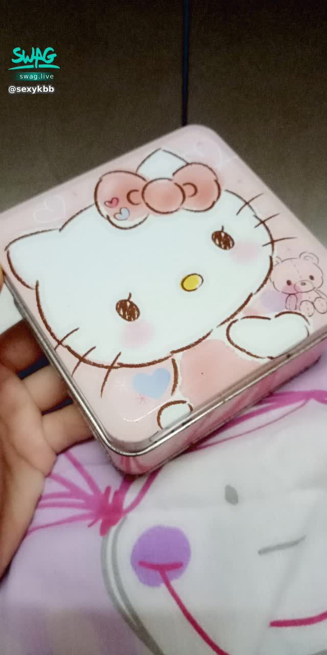  : 妹妹送的🍫+盒子, 超 Kawai咧🥰🥰