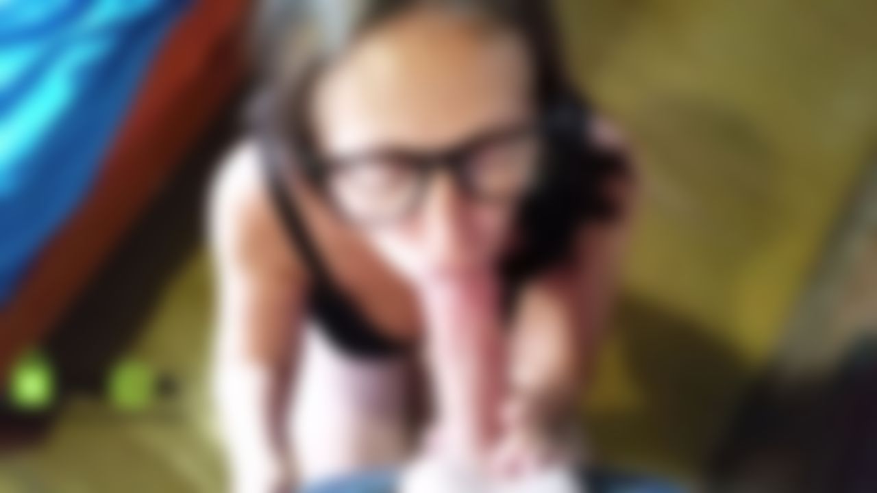 l****y : POV blowjobs with a huge facials cum. All my face and my glasses was in sperm