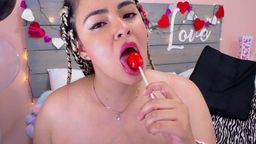 s*********a : vamos a meter mi lolipoop en mi vagina y saborearla