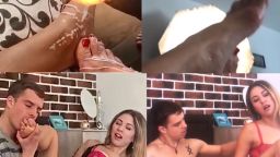  : Foot fetish FUCK and footjob with man🔞💦