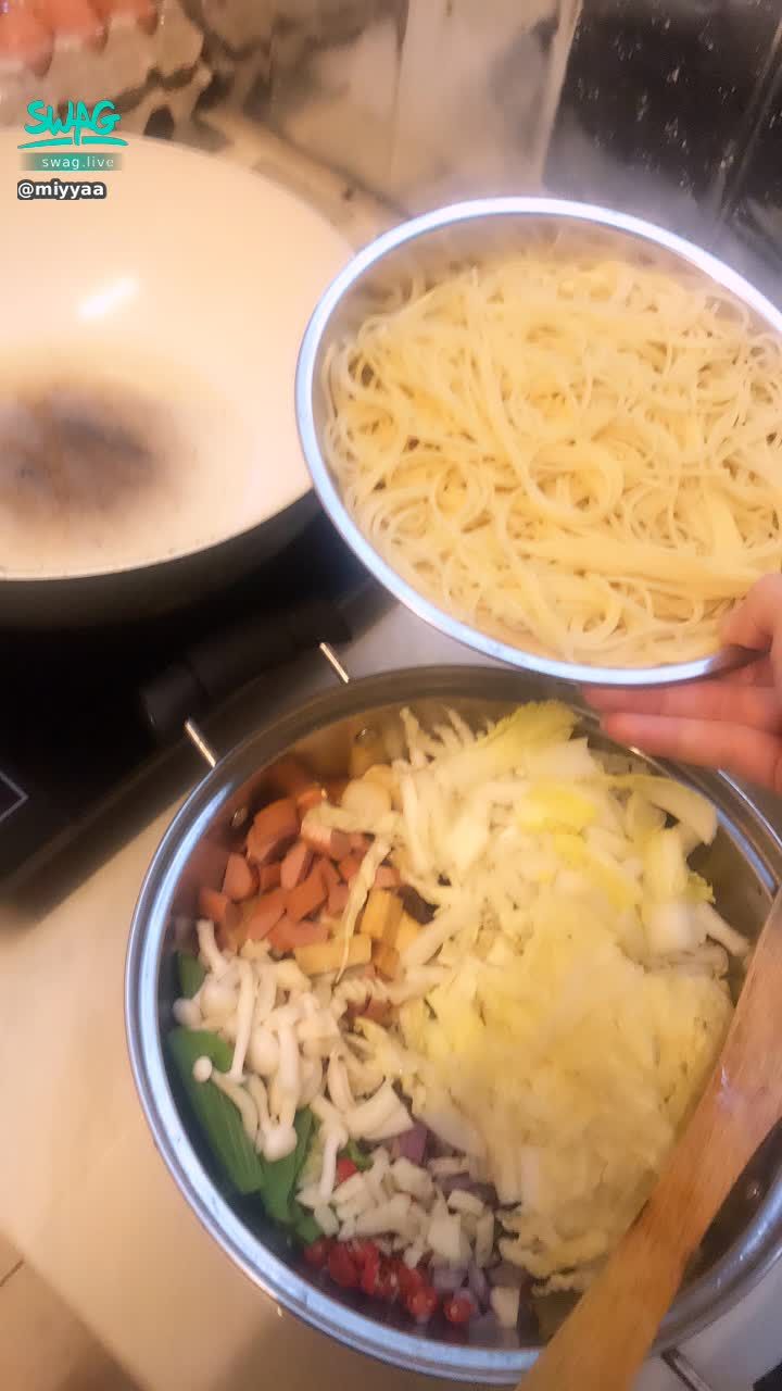miyyaa : 又是自己煮自己吃的节奏 😌