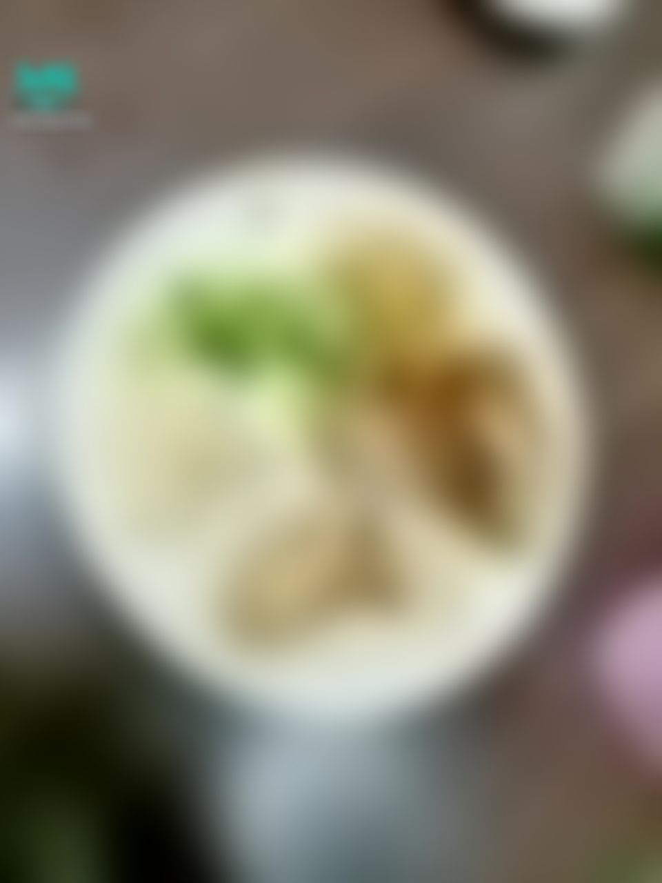  : 終於吃到飯了 😂
這半碗飯量有點多
有一種餓是老闆娘覺得妳餓？🤔