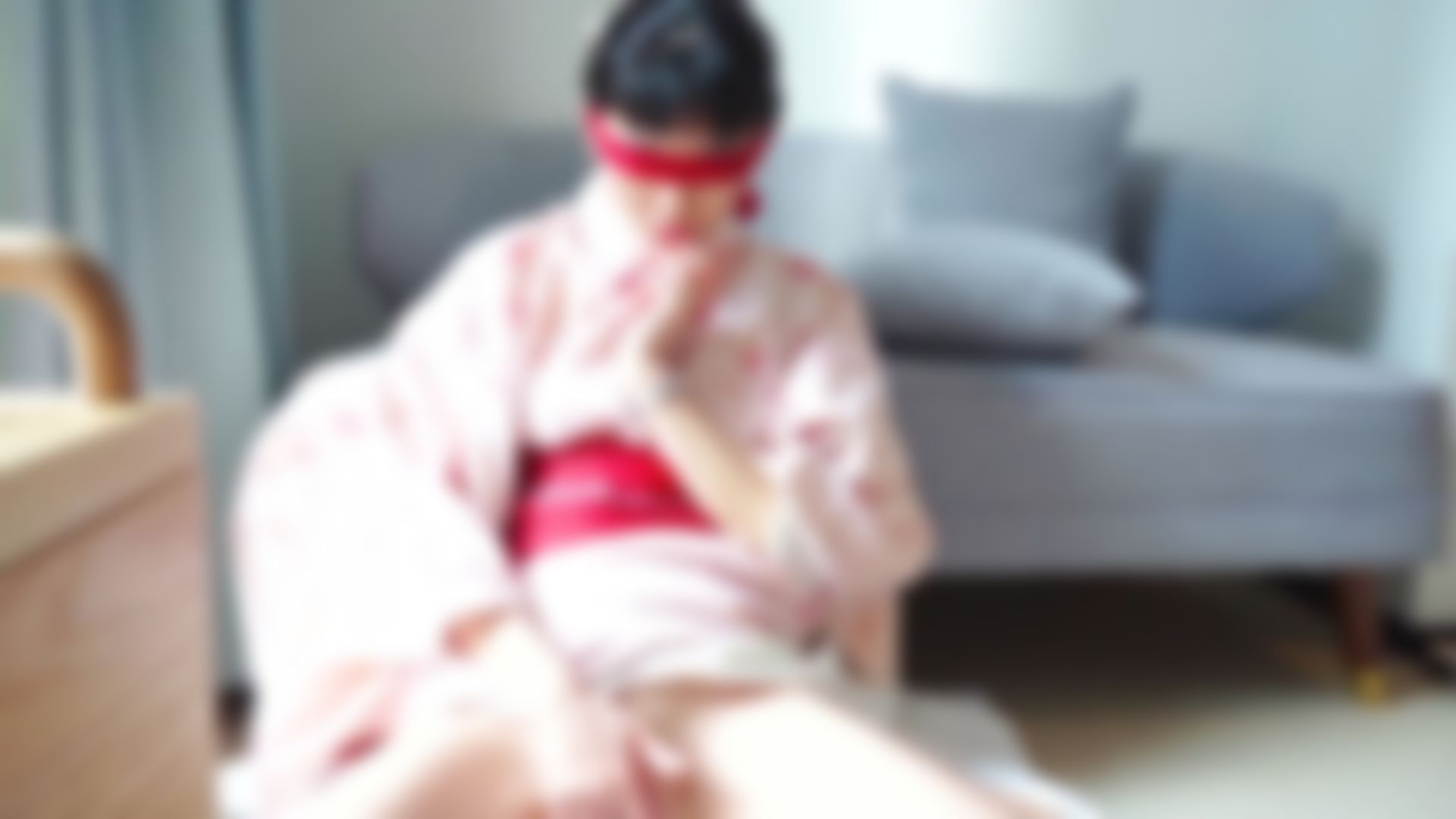 iam_neko : I AM Neko-Kimono girl 穿和服在旅館慰慰/吃棒棒 玩得超級爽 水和白漿一起流
