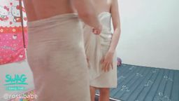  : Fuck Beautiful asian wife after shower