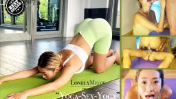 lonelymeow : LonelyMeow: 瑜伽式爱爱"Yoga Sex Yoga"