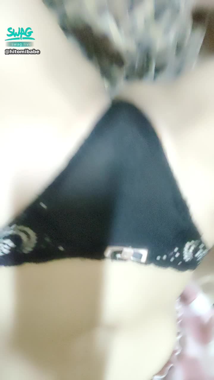 hitomibabe : 半透明內褲 挑逗鮑魚