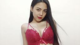  : sexy girl with red bra😍