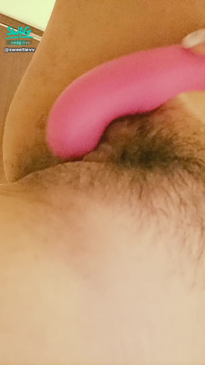  : Super thick penetration into tight pussy... Does my brother want to stuff it too? 😚