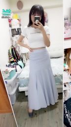 janicee : 夏天的衣服總是會透出內衣褲的痕跡
短上衣配魚尾長裙,優雅外出服
elegance
#absofuckinlutely