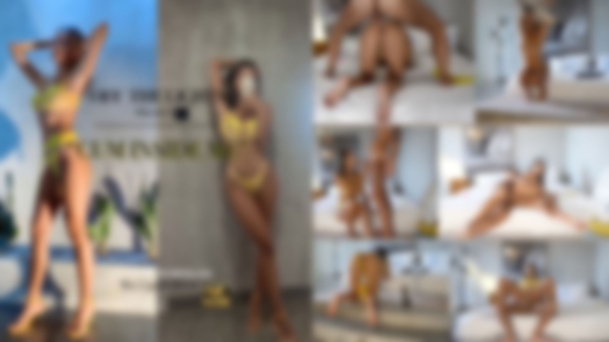 lonelymeow : 喜欢黄色内衣嘛?看看视频里到底解锁几种姿势吧?!冲啊!hope you like me in yellow lingerie! How many sex positions I tried in this movie? Watch it and find out! ;) Mia