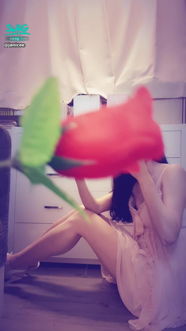 janicee : Lingerie looming under pajamas 😈
Roses glide over glowing legs 🌹
Dreamy Girlfriend's Sexy Pajamas ♥️
I want to watch the video of the gun machine behind me. 😈
your romantic girlfriend 💐