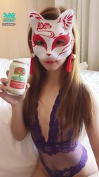 miababe : 有哥哥要陪我一起喝酒么?