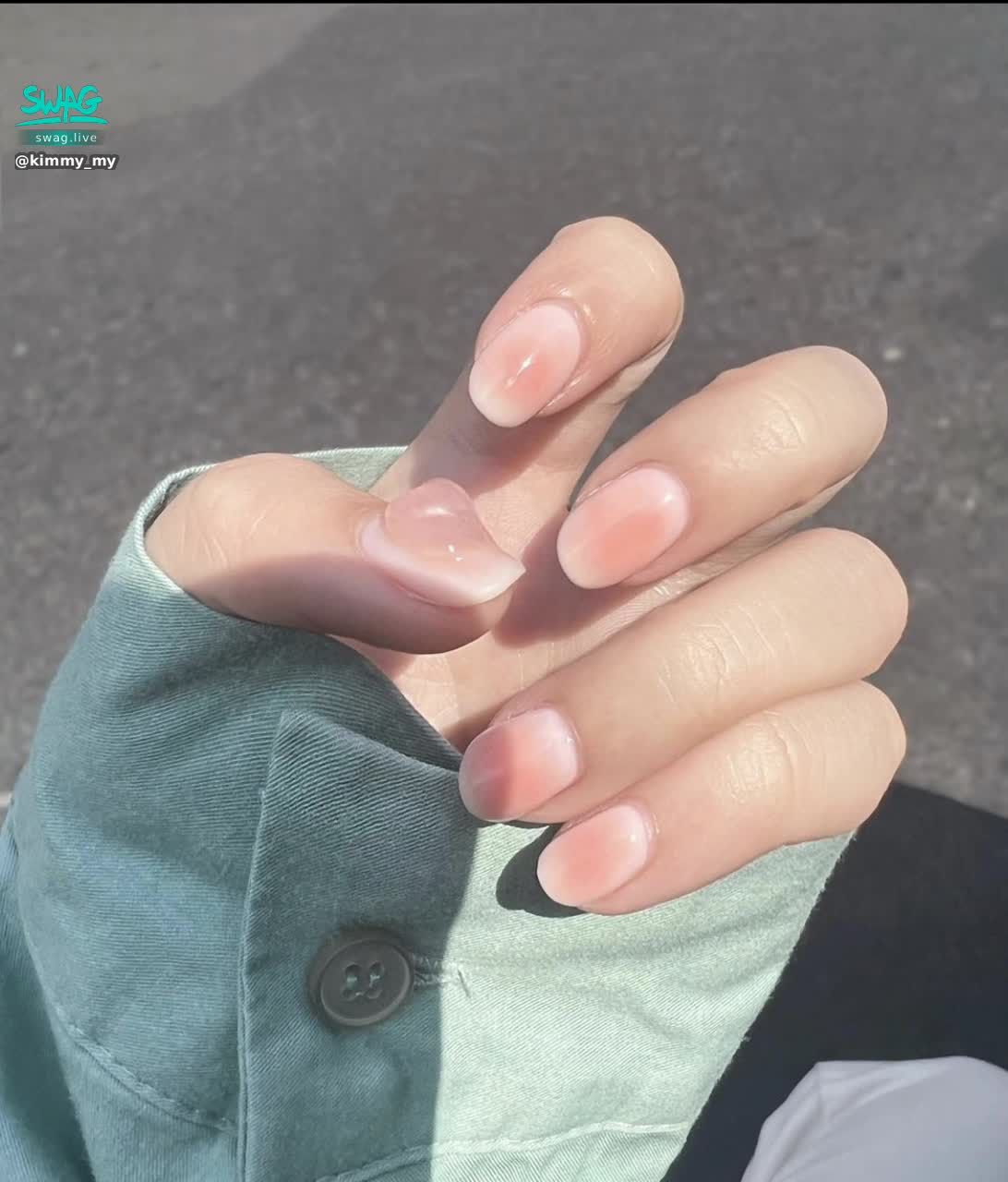 kimmy_my : I did my nails, I love it so cute 😘