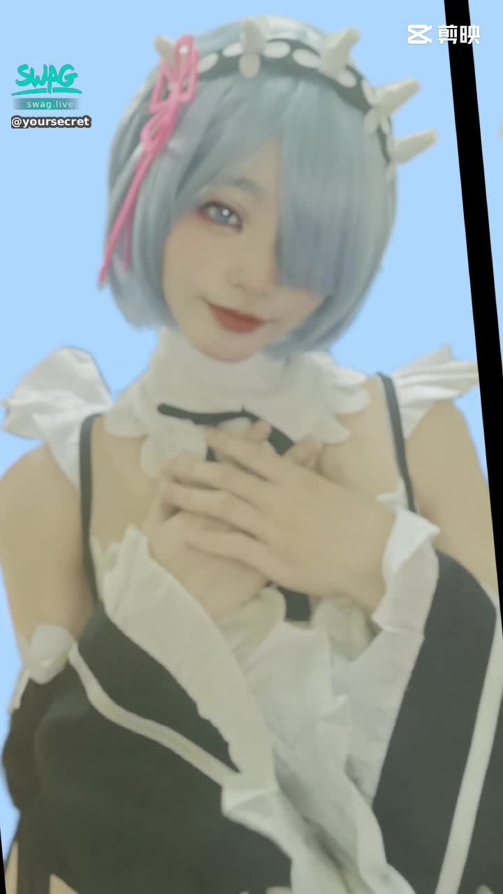 yoursecret : Rem cosplay