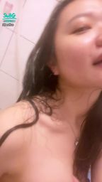 baylice : bath record 💋 pussy wet 💦 Immediately go to the bathroom and take a shower 😈 Nipple hard enough to cover up 🔞🔞 I can't take it anymore 😏💕