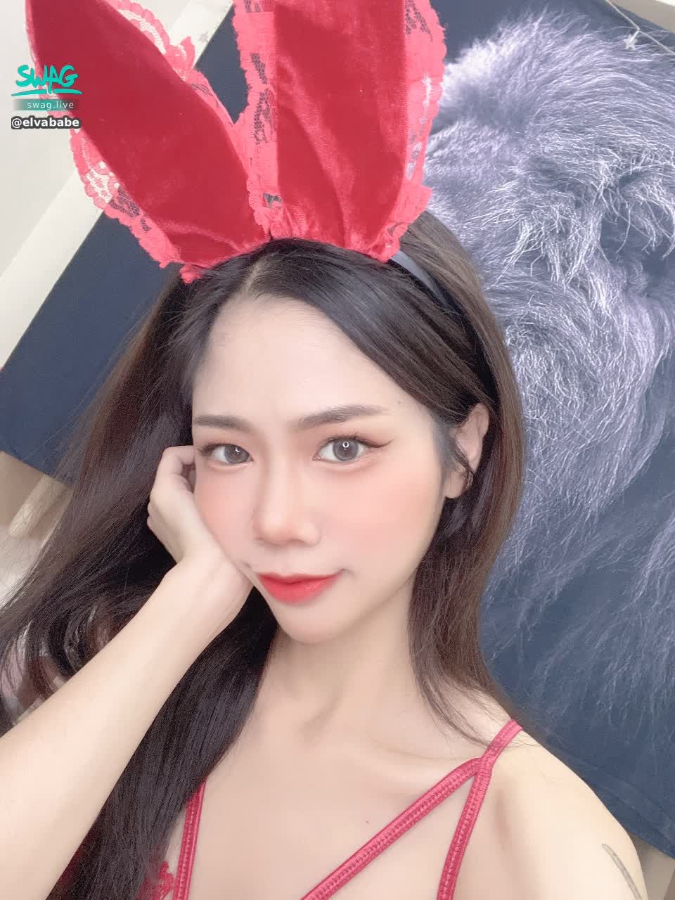 elvababe : 今晚是你的小兔子🐰