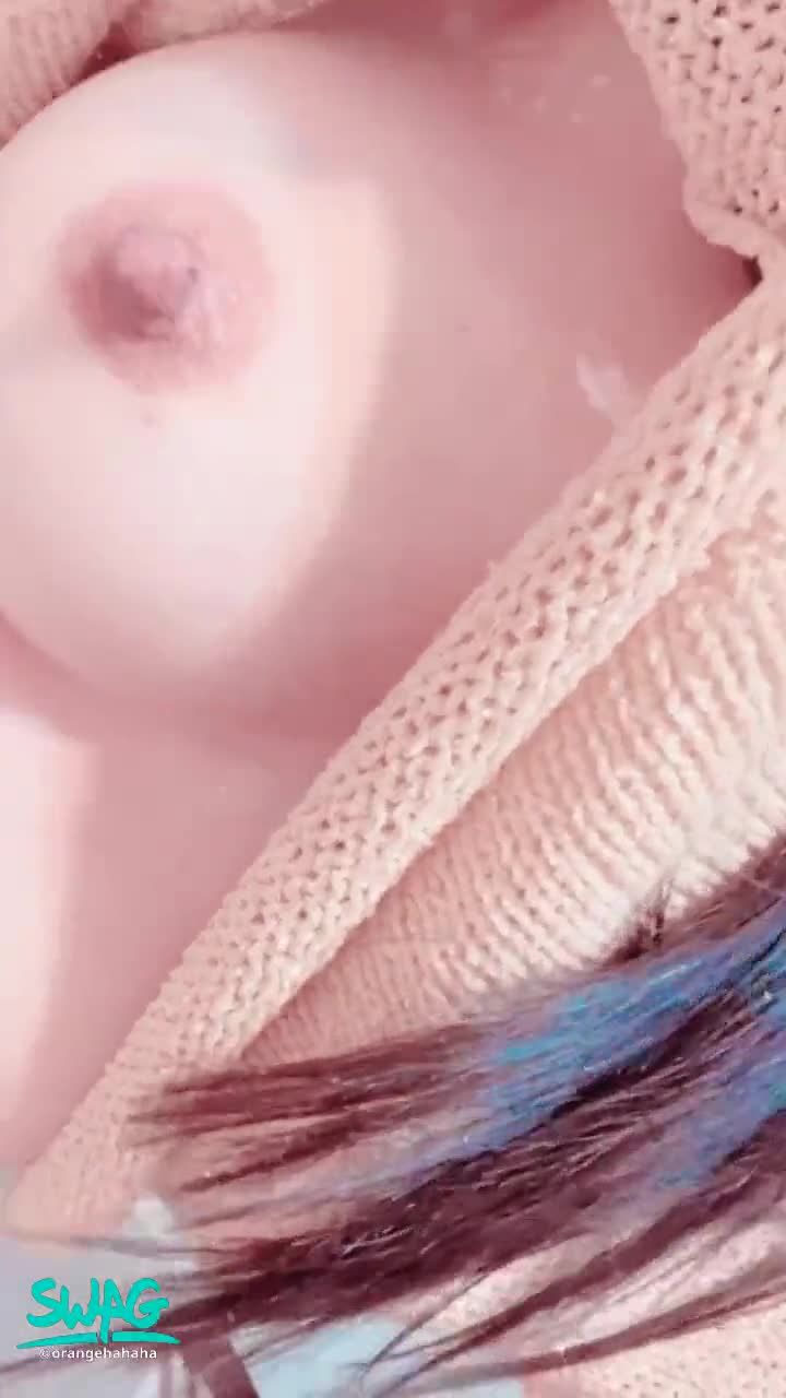 kittyhahaha : 上空😳😳😳觀察乳頭🈲️👌🏻💦