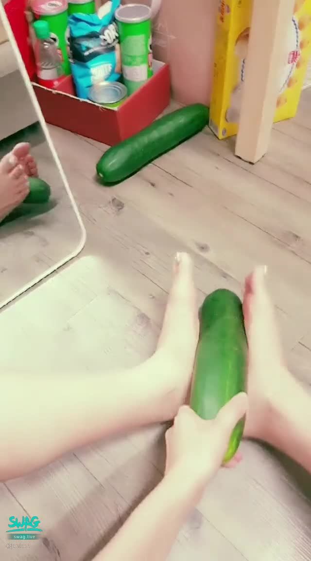  : Rubbing Cucumbers With Your Feet