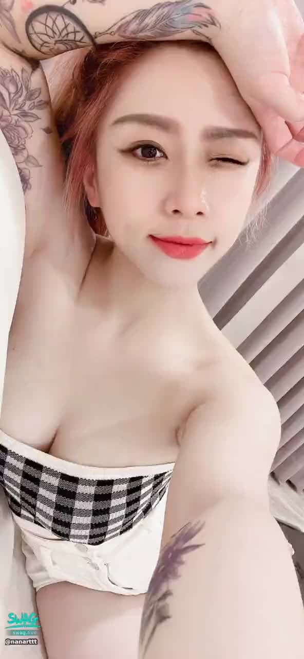 nanarttt : 小瑀第一次大尺度上播 💋