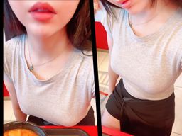 bershuka : 天氣好悶熱☀️大奶穿內衣出門很容易流汗💦挑戰只貼矽膠胸貼遮住點,不穿胸罩出門吃午餐🥣,真的舒服多了❤️但⋯🥺會有點害羞🙈
#大奶 #巨乳 #沒穿內衣 #吃飯 #茉茉 #bershuka