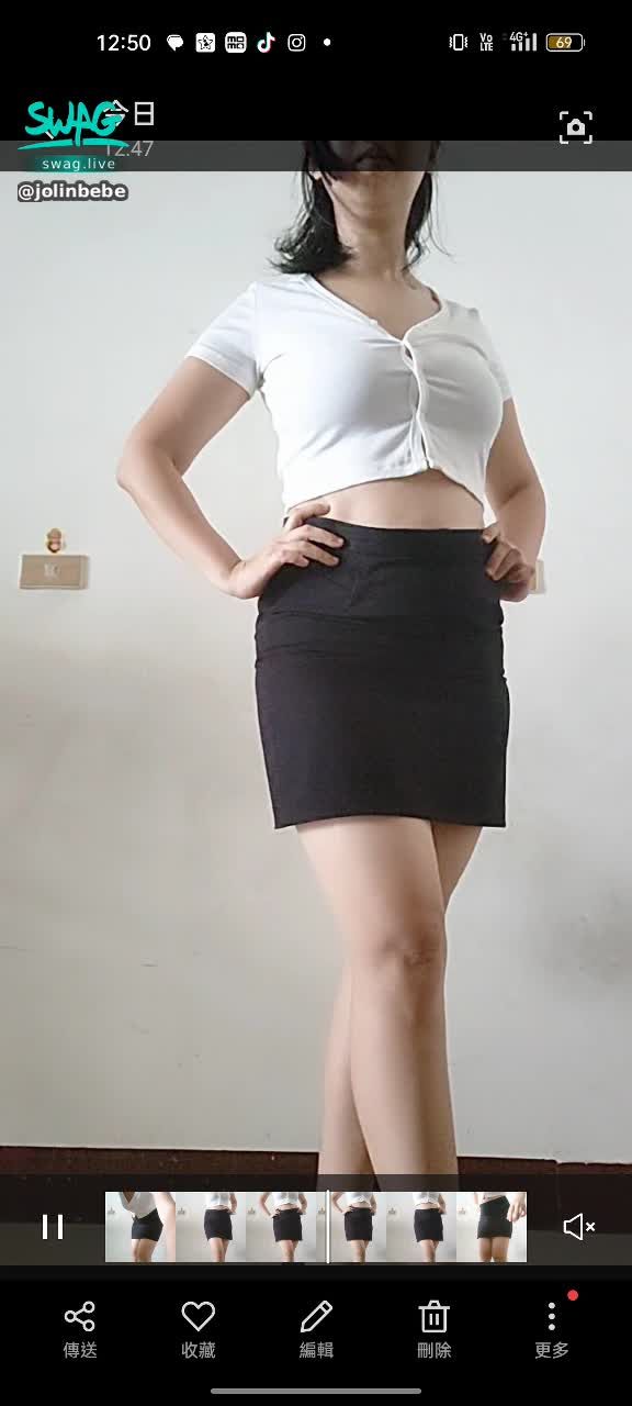jolinbebe : 性感秘書誘惑你 哥哥們來解鎖