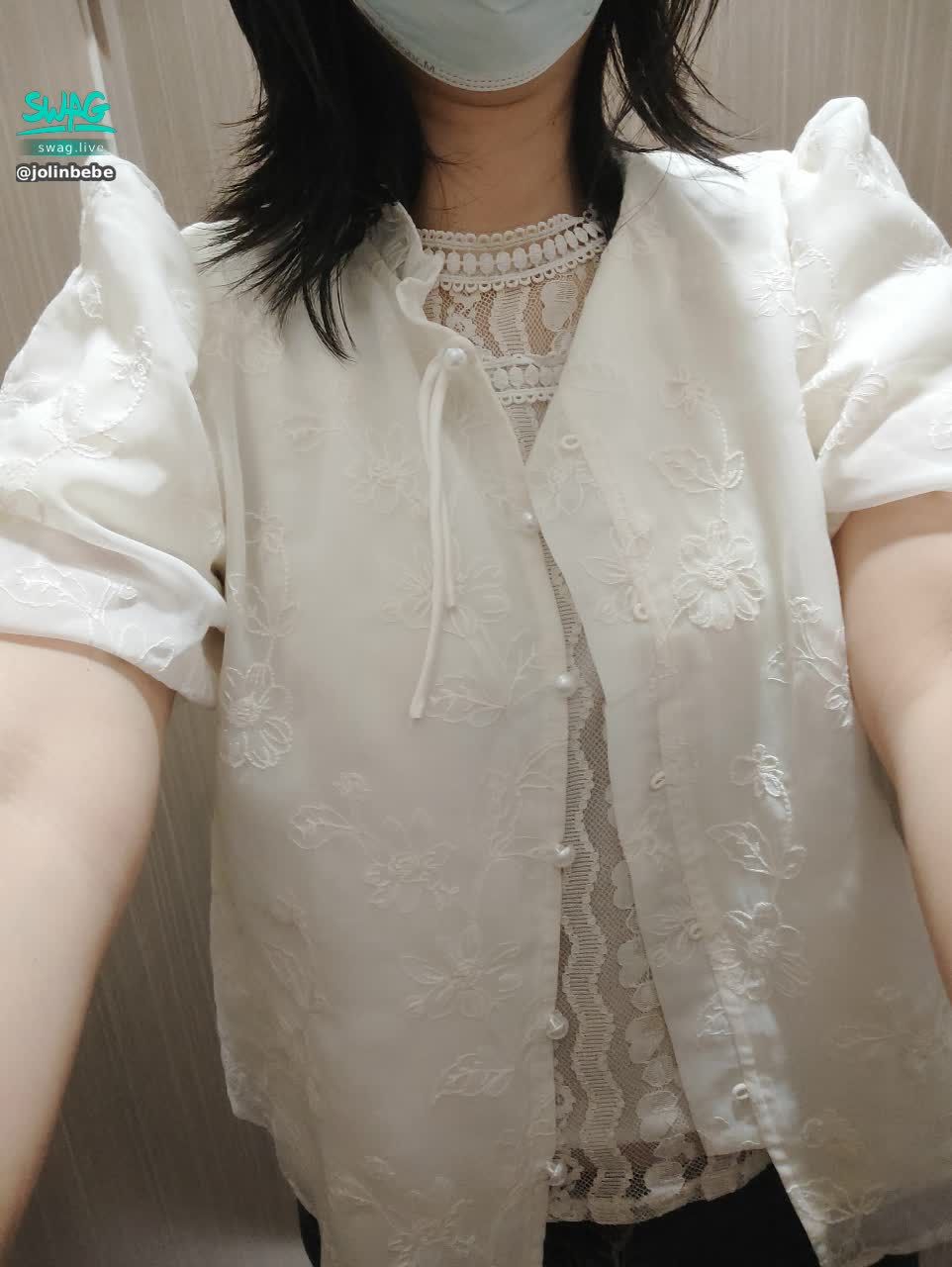 jolinbebe : 晚上pm8點目標30萬穿性感蕾絲丁字褲 濕噴show