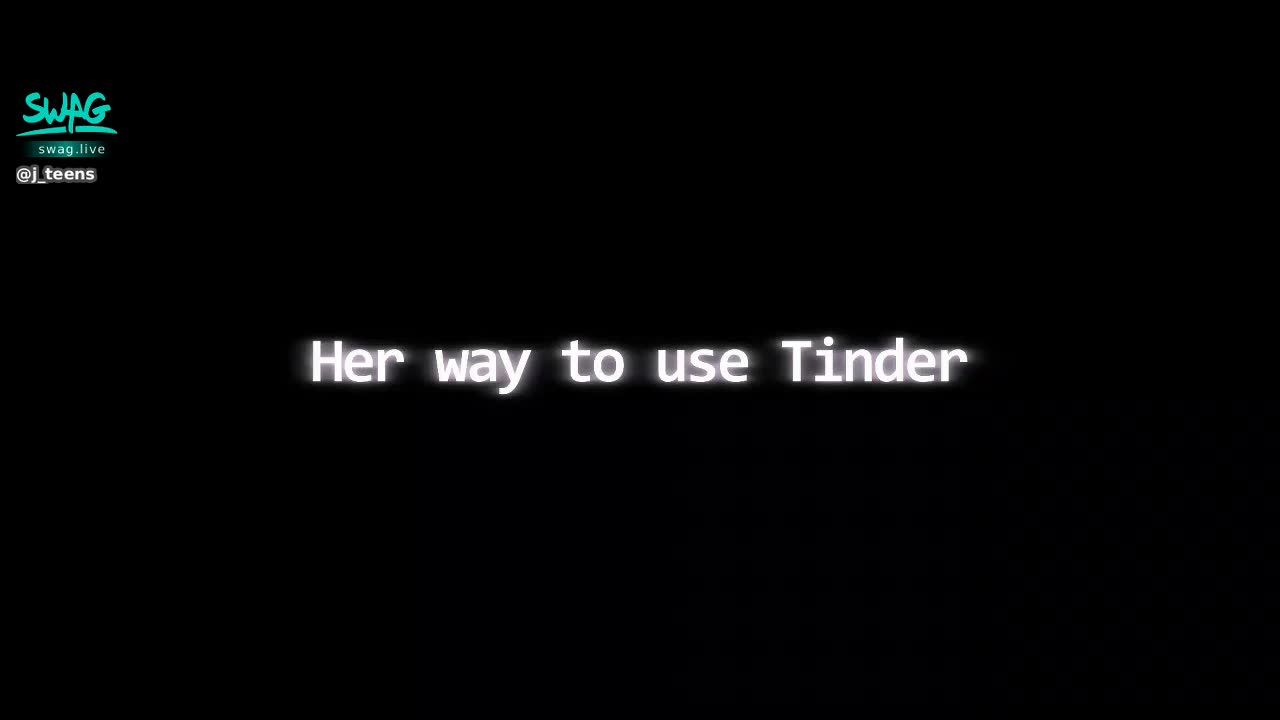  : Her way to use Tinder 0046