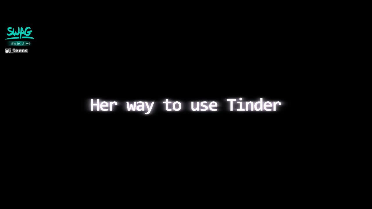  : Her way to use Tinder 0050