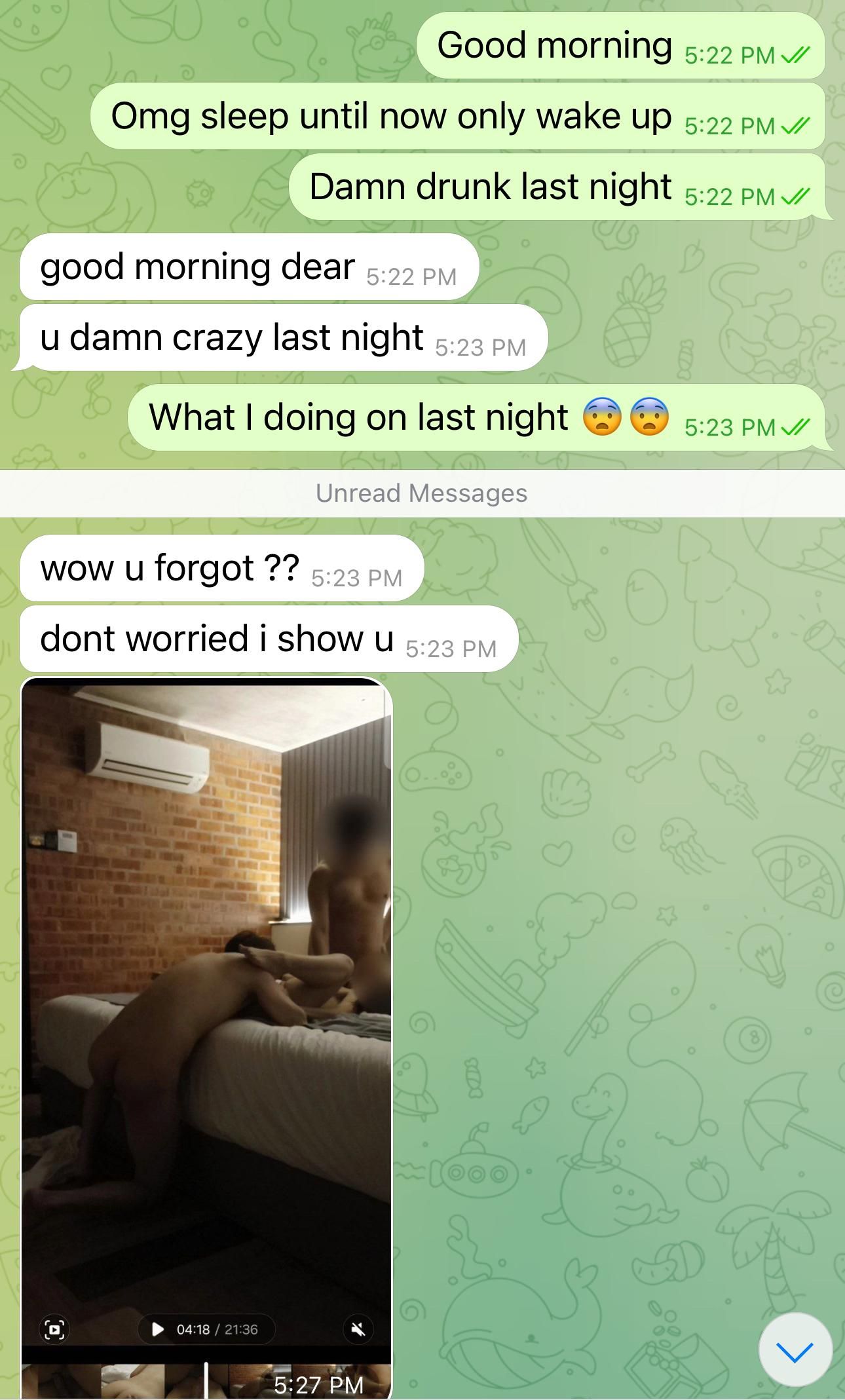 Yesterday I Met Two Fans From The Internet For A Drink. After I Got Drunk, They Took Me To A Hotel For A Threesome, And It Was Filmed