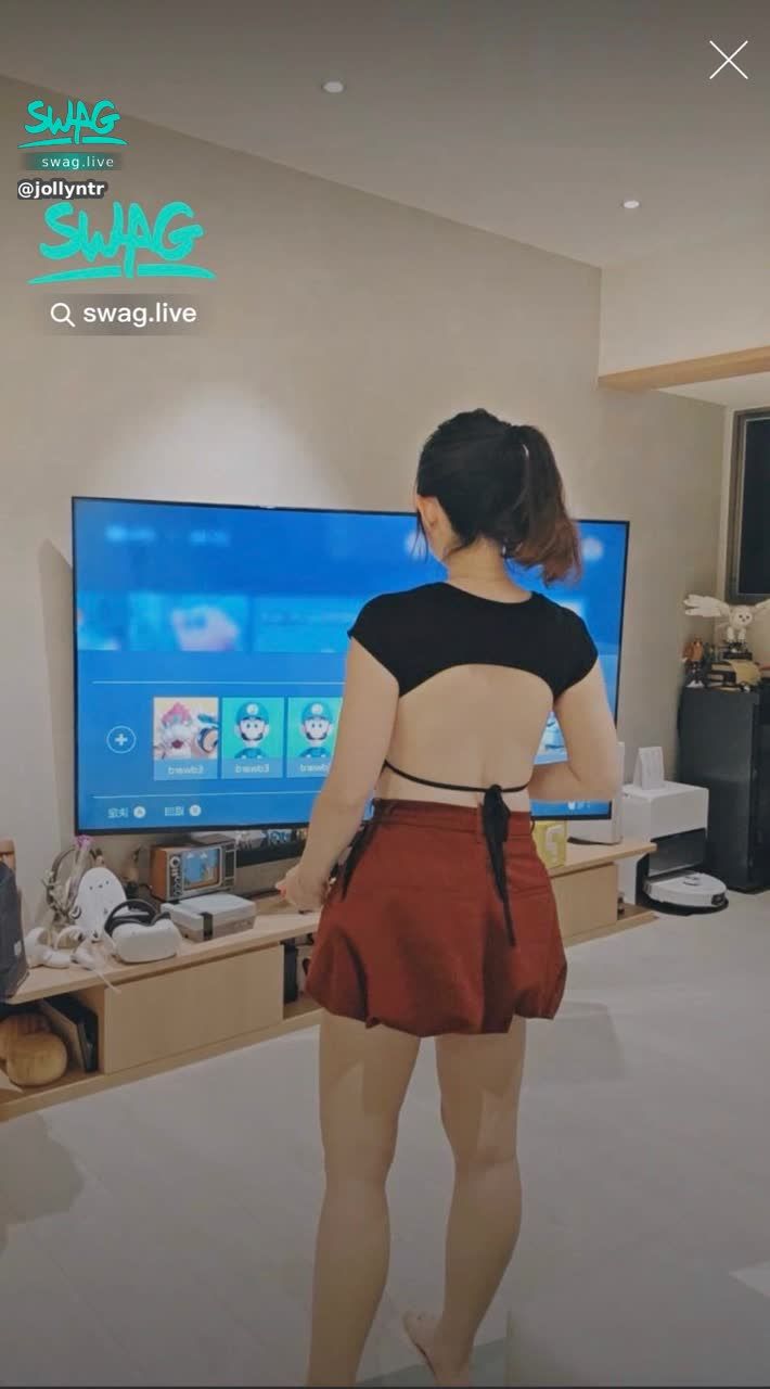 jollyntr : 直播花絮❤️玩Switch