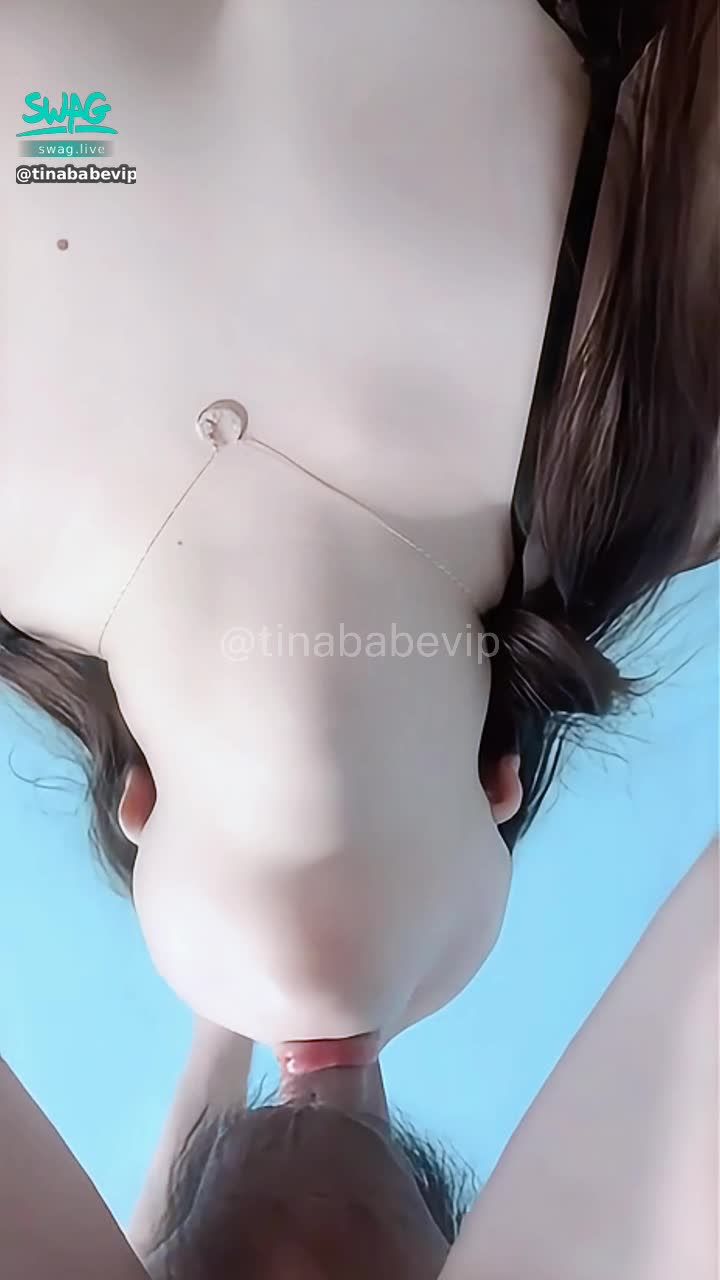 tinababevip : Babe 從這個角度口交會讓你射精嗎👅👅💦