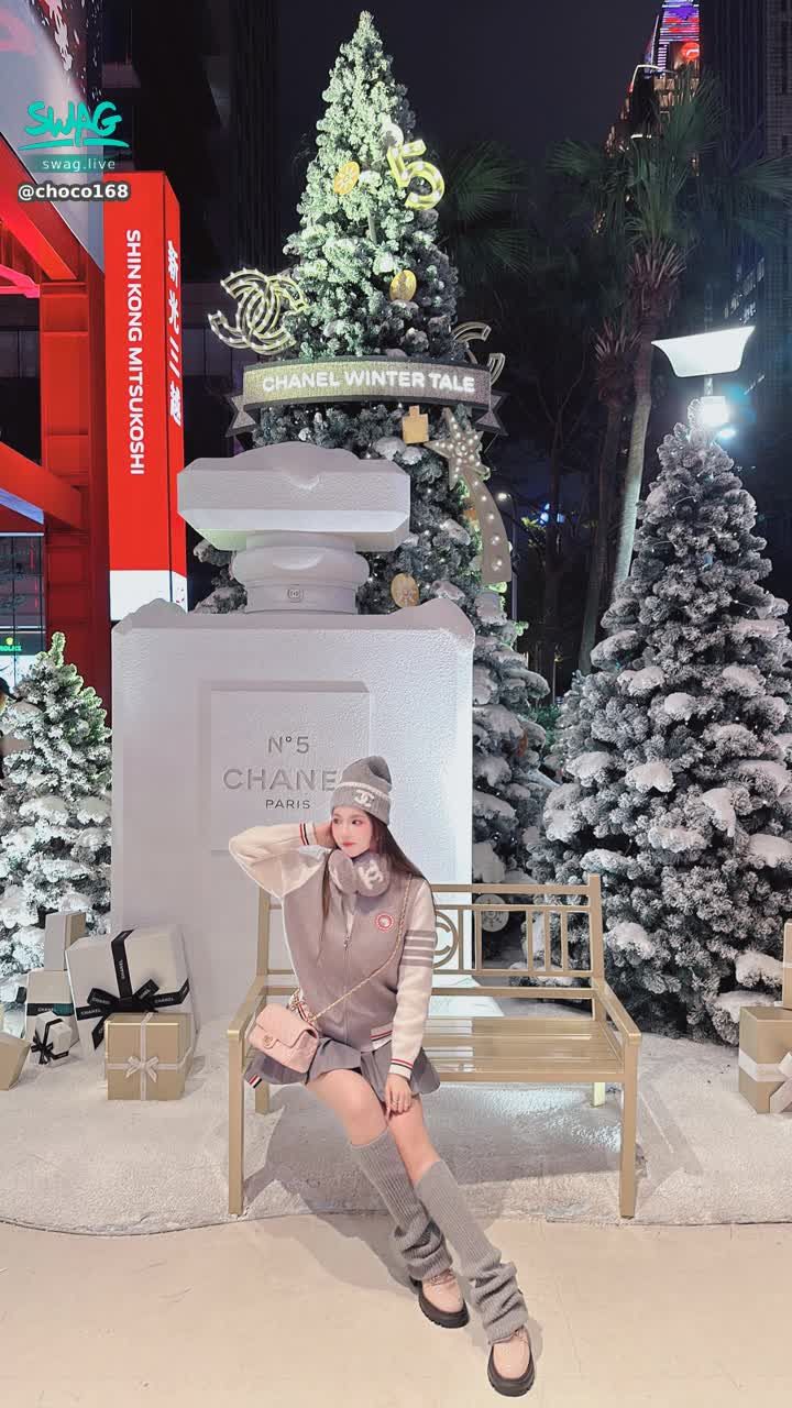 choco168 : 冷冷的台北☃️❄️ 粉粉想你了🥹
#生活 #長腿 #ㄊ