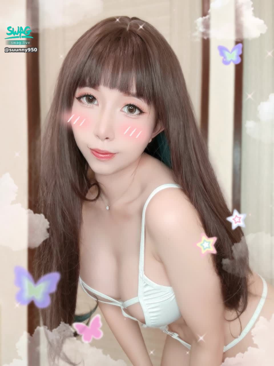 suunny950 : 2/5(三) 21:30 情趣睡衣💕
哥哥上班辛苦了♥️ 晚上來找我黑皮好嗎❤️

滿100萬💎內視鏡表演秀🎥

#主題直播 #sexy #性感 
#巨乳 #情趣睡衣 #OL #騷