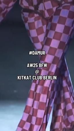 damur.fashion : 現在前往台北。準備在台北時裝週迎接 AW25,由 #DAMUR X SWAG 帶給您。😉