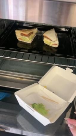 hannababy_ : 今日午餐吃昨天吃剩的早餐