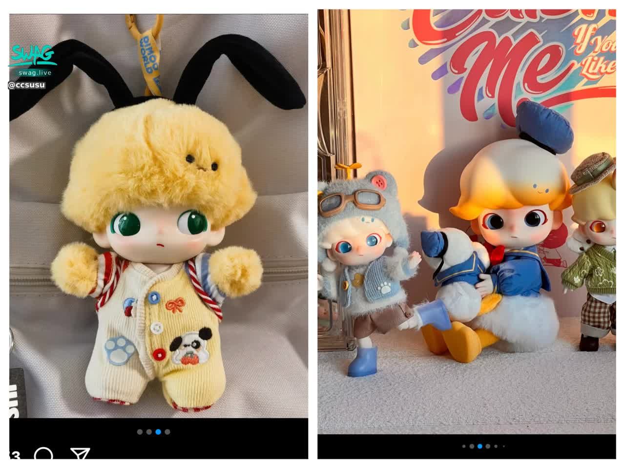 ccsusu : 為某這系列的Dimoo只有泰國有😭好可愛喔～～～～～發芬欸